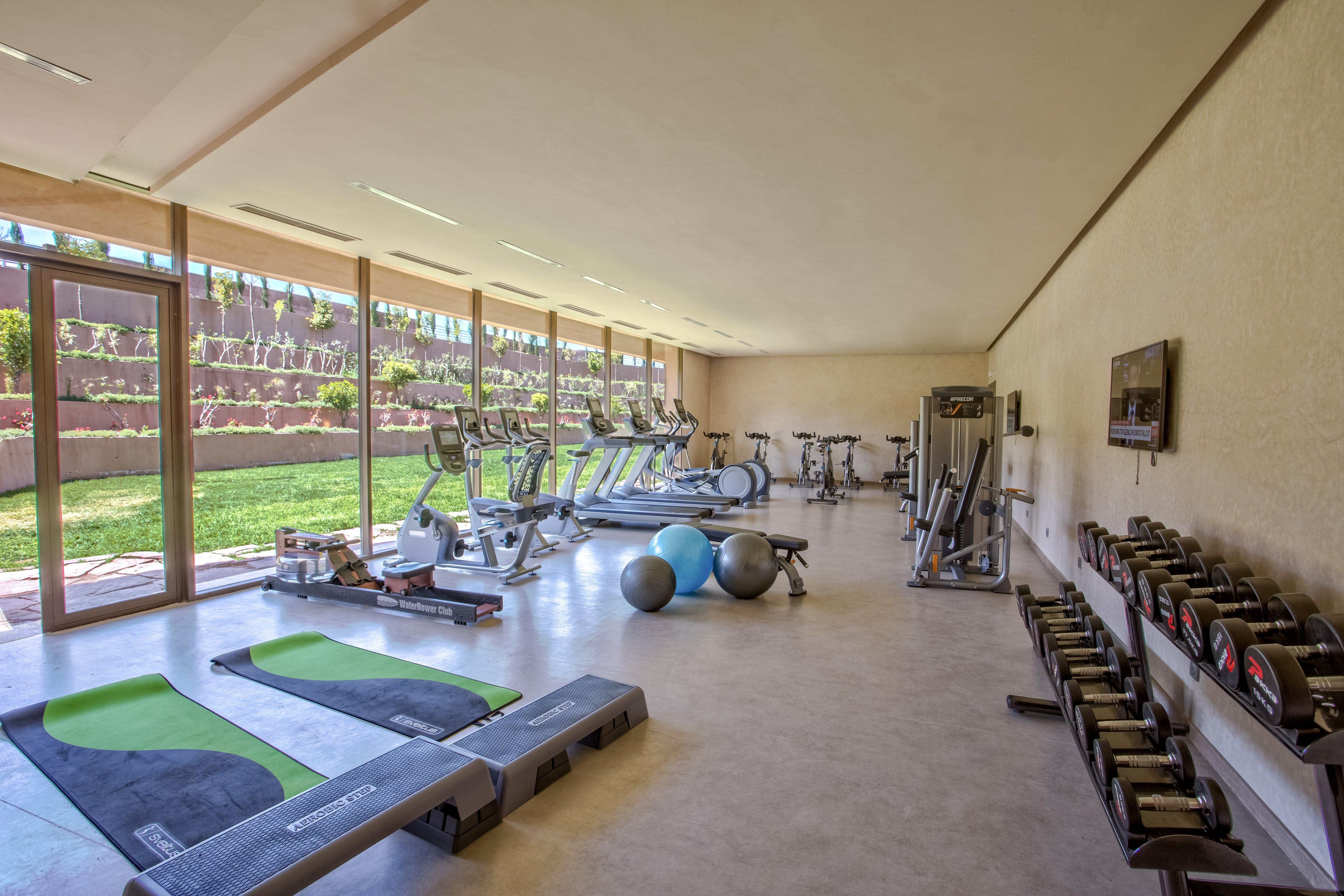 Be Live Collection Marrakech Adults Only All Inclusive Marakeş Dış mekan fotoğraf The gym at the hotel